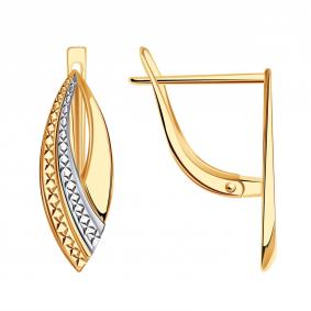 Золотые серьги МАГНАТ МА 011753 МА 011753 фото